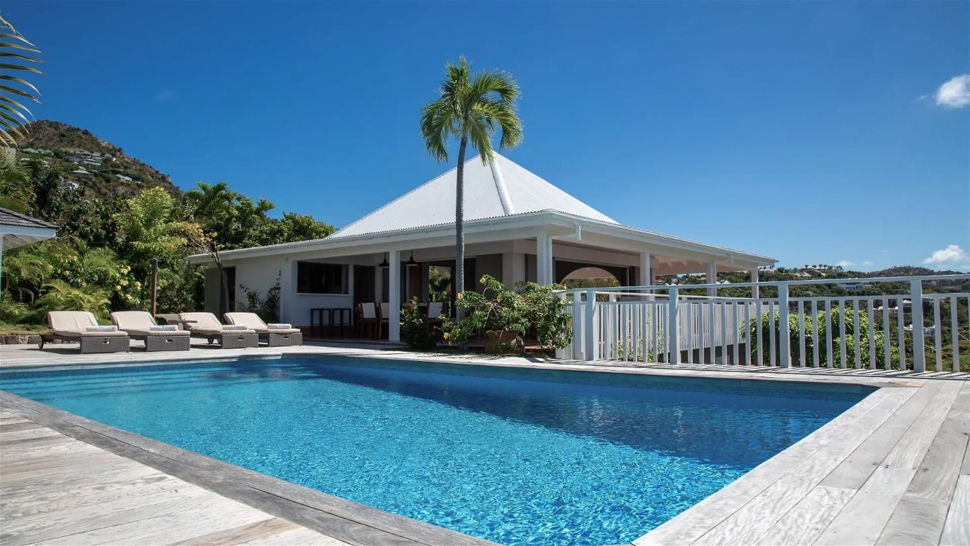 Villa With Beautiful Tropical Garden St. Barthelemy St. Barthélemy