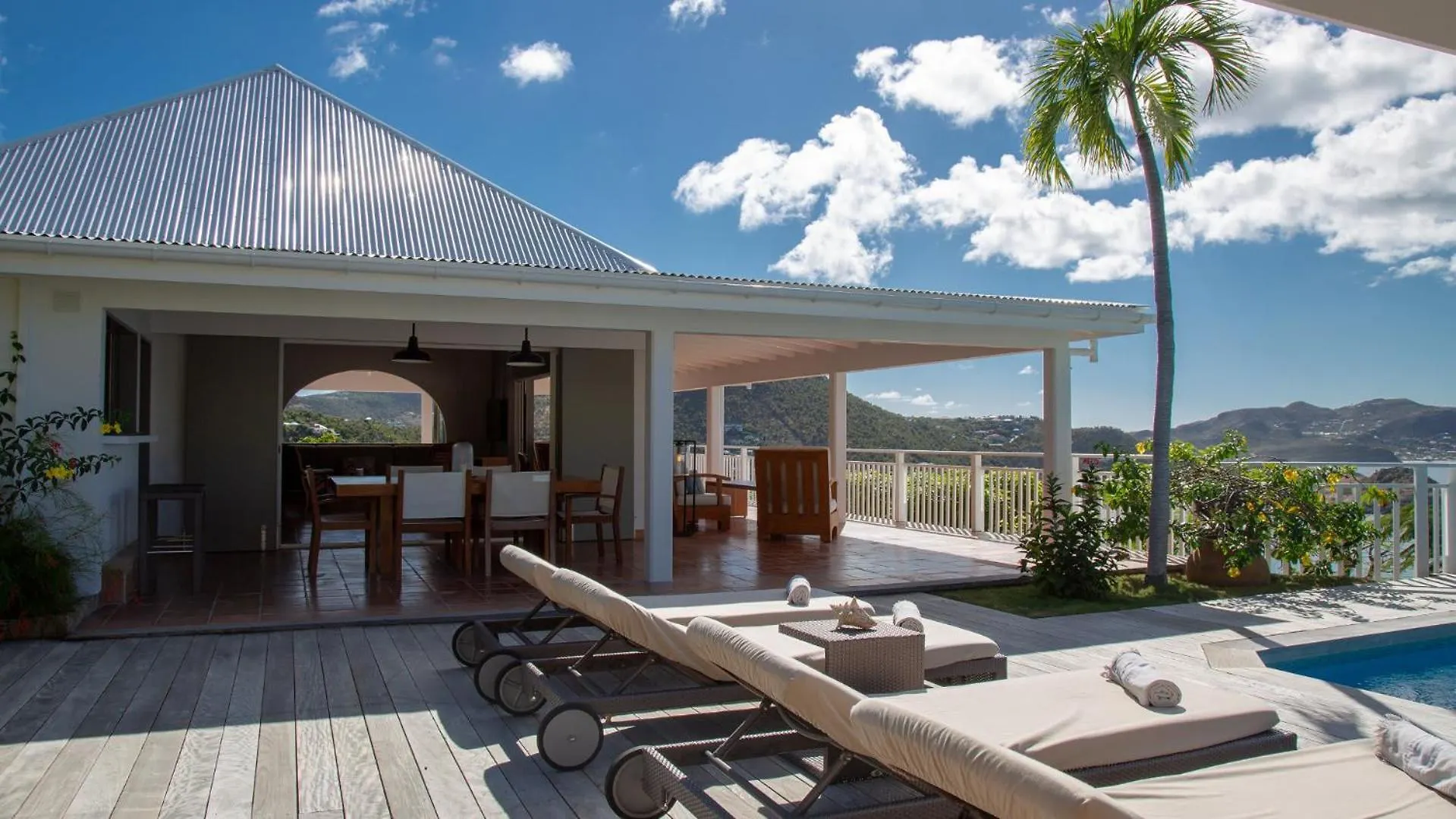 Villa With Beautiful Tropical Garden St. Barthelemy St. Barthélemy